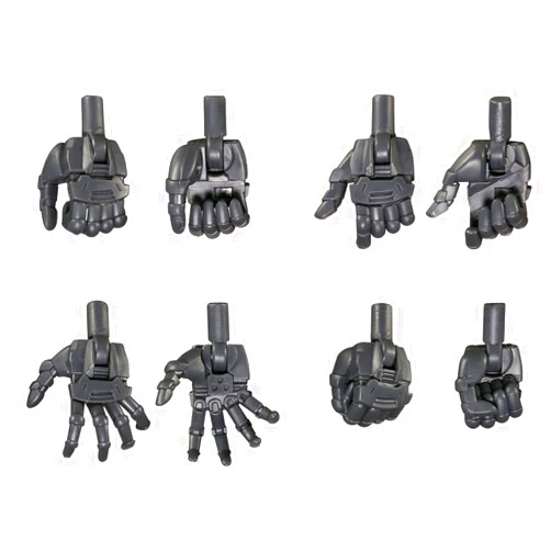 KOTOBUKIYA Modeling Support Gear: Hand Unit Round Finger Neo Model Kit Accessory