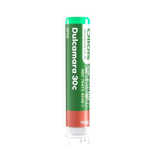 OLLOÏS OLLOIS Dulcamara 30c Organic, Lactose-Free, Vegan, Homeopathic Medicine, 80 Pellets (Pack of 1)