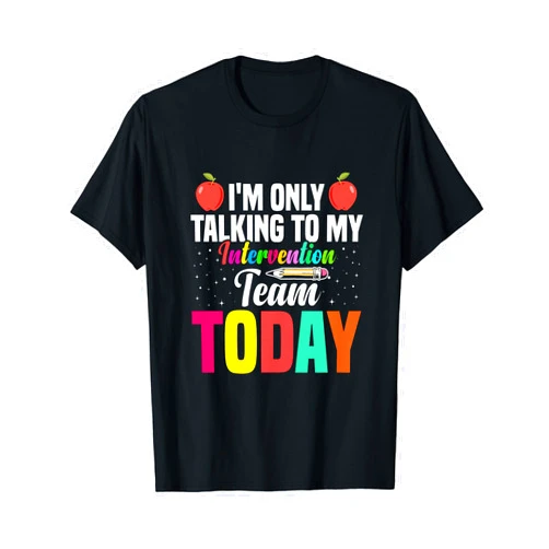 Visit Intervention Teacher Accessories Clothes Early Intervention Teacher Reading Interventionist T-Shirt