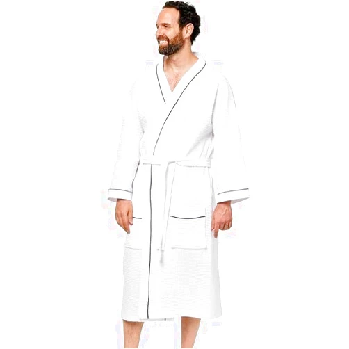 BEN KAUFMAN SALES CO Ben Kaufman Velour & Waffle Robes - Unisex Cotton Kimono Bathrobes for Men & Women, Luxury Hotel Spa Soft Plush & Lightweight