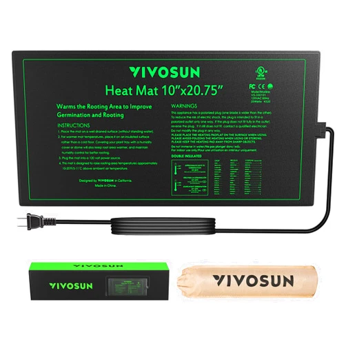 VIVOSUN Durable Waterproof Seedling Heat Mat 10