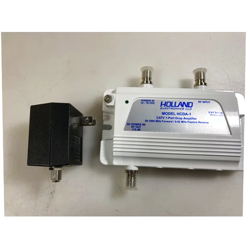 Holland Electronics HCDA-1 1GHz Drop Amplifier for Cable TV
