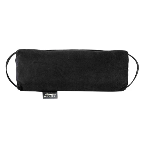 Bucky Baxter Ergonomic & Supportive Adjustable Lumbar Pillow, Black, One Size,Cotton
