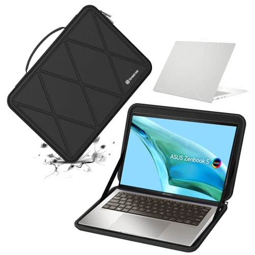 Smatree Hard EVA Protective Sleeve Case Compatible for 13.3 inch ASUS Zenbook S 13 Flip OLED UP5302 Laptop Notebook Bag (X8021)