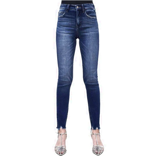 VERVET by Flying Monkey Distressed Skinny Jeans Stretch Mid-Rise