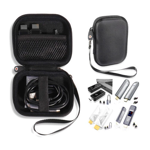 GETGEAR Case for Wireless HDMI Transmitter and Receiver 4K compatible with Elalighjt, BRAIDOL, pjp, Fimilo, j5create, Dnogjo, Lemorele, FIGEBNY, Kihoplly