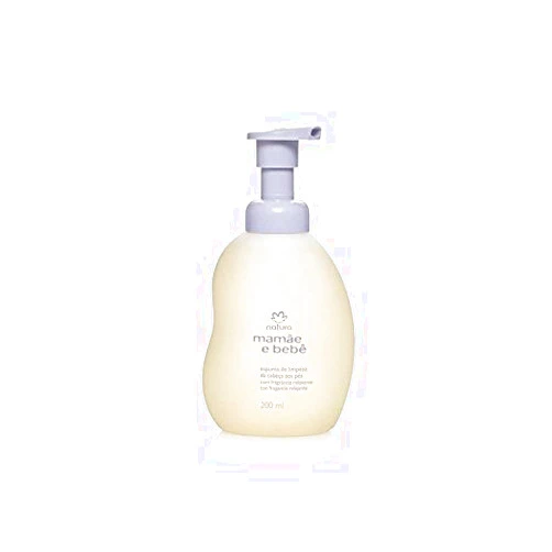 Natura Linha Mamae Bebe Natura - Espuma de Limpeza da Cabeca aos Pes 200 Ml - (Natura Mom and Baby Collection - Cleaning Lather Head To Toe 6.76 Fl Oz)