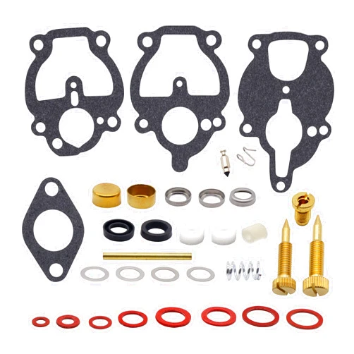 OXCANO Carburetor Rebuild Kit Carb Repair Compatible with Zenith 61 161 67 68 Series K2112 Compatible with IH Farmall Wisconsin Allis Replace K2112 K2111 K2106
