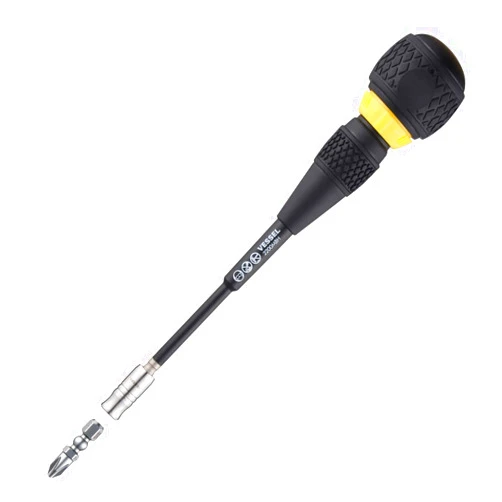 VESSEL - BALL GRIP Ratchet Interchangeable Screwdriver 2200MBH120