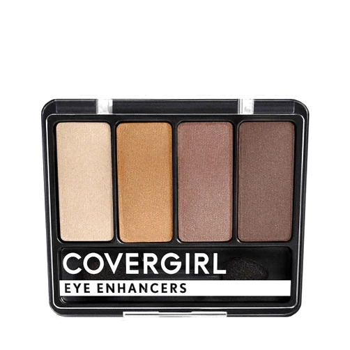 COVERGIRL - Eye Enhancers 4-Kit Eyeshadow, silky, sheer formula, double ended applicator, 100% Cruelty-free