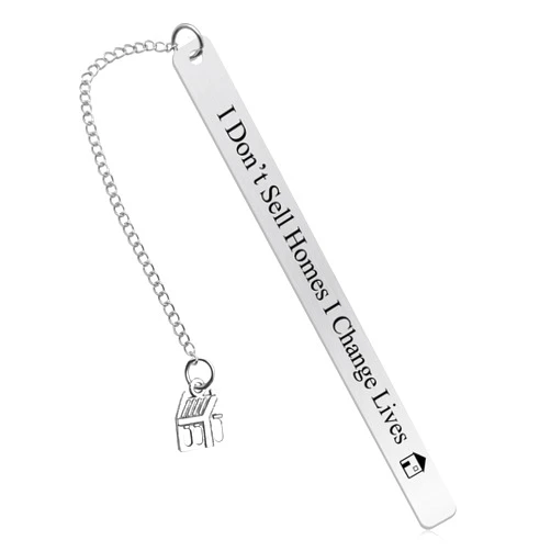 Vadaka Realtor Gift Bookmark Realtor Graduation Gift Thank You Gift for Real Estate Agent Salesperson Gift for Real Estate Agent Bookmark Closing Gift for Realtor Birthday Retirement Gift for Realtor