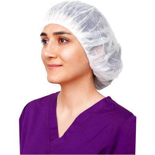 ZMDREAM Case of 1000 Hair Nets Food Service Disposable Bouffant Cap for Lab Beauty 24 Inch White