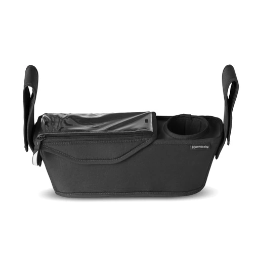 UPPAbaby Parent Console for Ridge Stroller/Secure Zippered Pocket + Beverage Compartments/Touch Screen Phone Pocket
