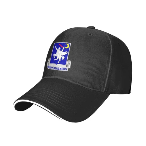 MARLEC 160th Soar Emblem Adult Casual Sandwich Baseball Cap Comfortable and Breathable for Both Men and Women Black