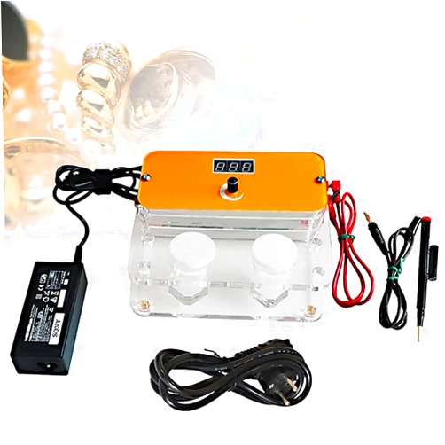 XARONF Jewelry Plating Machine, Pen Type Plating Machine Gold Plating Kit, Electroplating Pen, Jewelry Silver Gold Electroplating Processing Tools, for Partial Plating