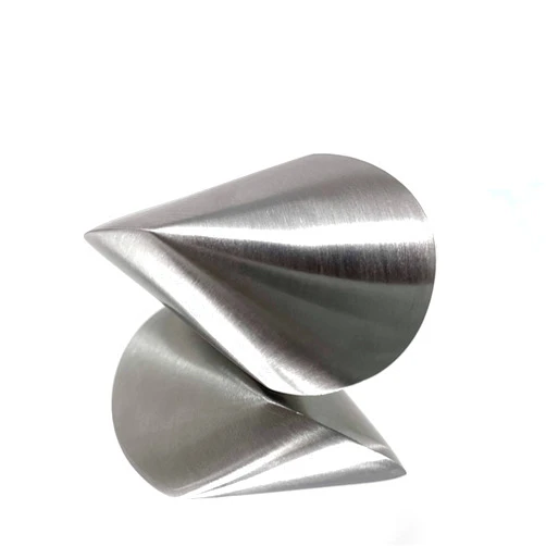 Geophics Oloid - Desk Toy Sculpture The Geometrically & Mathematically Perfect Piece of Art Stainless Steel