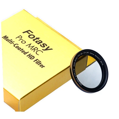 Fotasy 40mm MRC Multi-Resistant Nano Coating Super Slim MC CPL Circular PL HD Filter