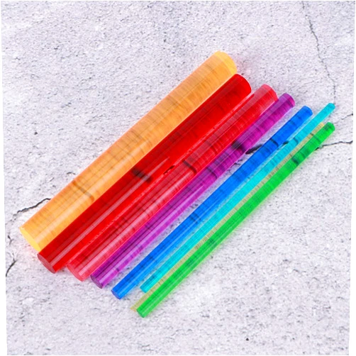 AYNEFY 8 Pieces Lightweight Dotting Tool for Painting, DIY Acrylic Stick for Rock Painting Decoration (Mandala Rock Stipple Stick)