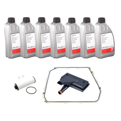 LAIPZ Dual Clutch Transmission Service Kit: 7L ATF + Filters for AUDI S4 S5 S6 S7