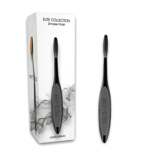 Artis Elite Linear 6 Makeup Brush | Soft Liner | Upper and Lower Lash Line | Ideal Wider Line Patterns |Special Effects | Patterned Makeup