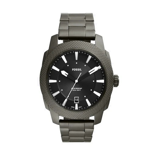 Fossil Men's Watch, Machine Quartz Stainless Steel Three-Hand Watch for Men