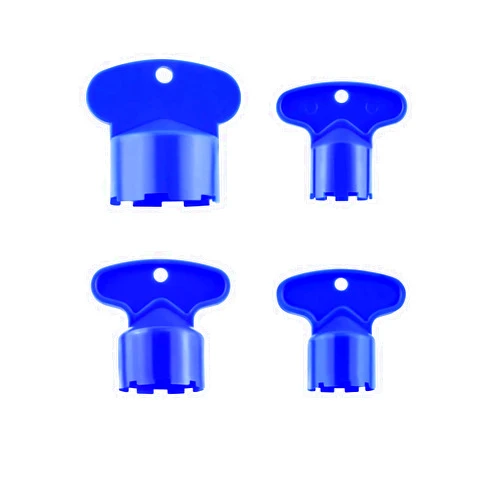 ASSORAIN 4 PCS Faucet Aerator Removal tool,Aerator Key for Sink Faucet,Sink Faucet Cleaning Tool,with 4 Sizes M16.5 M18.5 M21.5 M24,Recessed Aerator Key Sink Aerator Wrench for Cache Aerators Blue