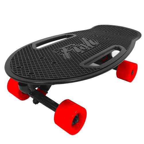 EASYGO PRODUCTS Fish Adults and Kids Skateboard – Mini Cruiser – Light Weight and Portable – Beginners to Experts