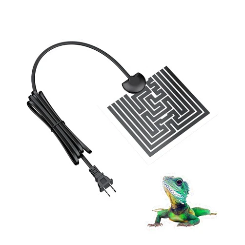 Pawfly 5 W Reptile Heat Pad 6 x 5.5 Inch Reptile Heating Pad Under Tank Terrarium Safe Fast Heating Mat Heat Mat for Turtles Frogs Snakes Lizards Geckos Hermit Crabs Spiders & Other Reptiles