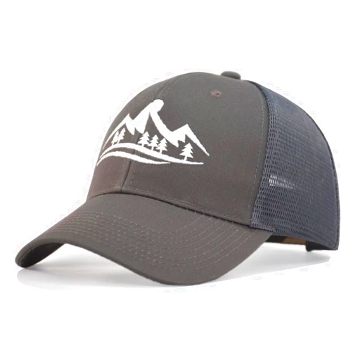 TSSGBL XXL, XL Snapback Mountain Embroidery Trucker Hat Adjustable Mesh Outdoor Ball Cap for Big Head Men Women