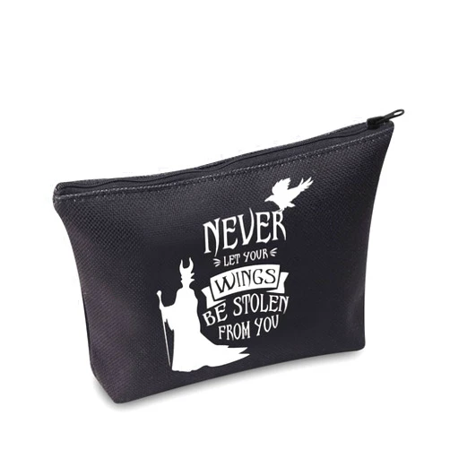 TSOTMO Evil Queen Villain Inspire Movie Merchandise Makeup Bag Witch Halloween Party Gift