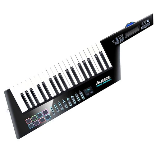 Alesis Vortex Wireless 2 - High-Performance USB MIDI Wireless Keytar Controller with Professional Software Suite Included