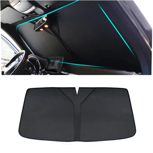 HMVJRPMY Fit for Geely Geometry C 2020-2024,Windshield Sun Shade,Windshield Cover Sun Shade,Sun Visor for Car Windshield,Car Accessories