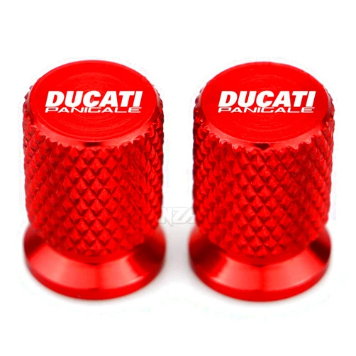 CONGCASE Motorcycle Accessories CNC Aluminum Tyre Valve Air Port Cover Stem Cap for Ducati Panigale 899 959 1299 1199 S R G V4 KN