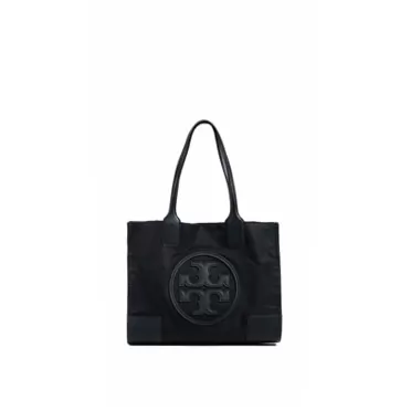 Tory Burch Women's New Ella Mini Tote Black
