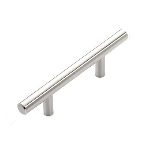 H. Bowes Hamilton Bowes Satin Nickel Cabinet Hardware Euro Style Bar Handle Pull - 3