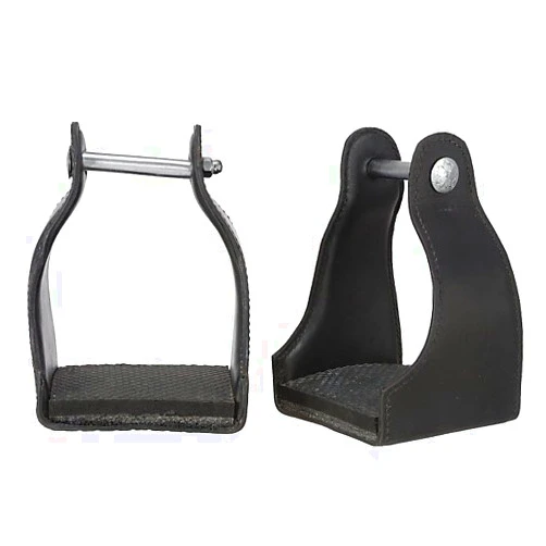 ABETTA Tough 1 Leather Cushioned Trail Stirrups