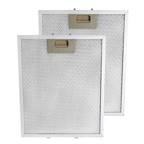 Atjocxe W10169961A Range Hood Grease Filter 10-1/2x12 Inch, 5-Layer Aluminum Mesh Hood Vent Filter for Whirlpool, Bosch, Ikea, Kitchen Aid, Jenn Air, Thickened Aluminum Mesh Range Hood Vent Filters -2 Pack