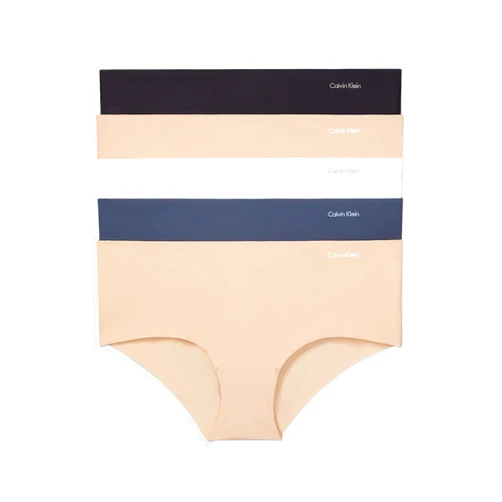 Calvin Klein Women's Invisibles Seamless Hipster Panties, Multipack