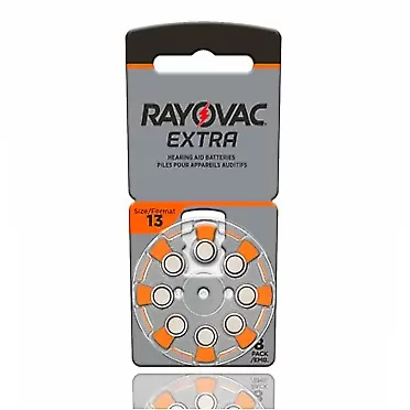 Rayovac 120 x Size 13 Rayovac Extra Advanced Hearing Aid Batteries