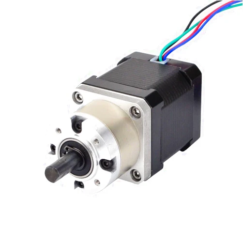 STEPPERONLINE Nema 17 Geared Stepper Motor Gear Ratio 5:1 3D Printer Extruder Motor DIY CNC Robotics
