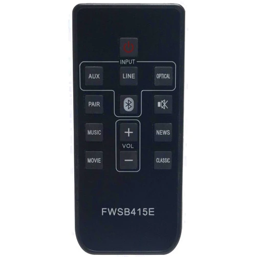 WINFLIKE FWSB415E Replace Remote Control fit for Sanyo Sound Bar WIR113001-FA0 WIR113001-FA03 WIR113001-FA05 WIR113001FA0 WIR113001FA03 WIR113001FA05