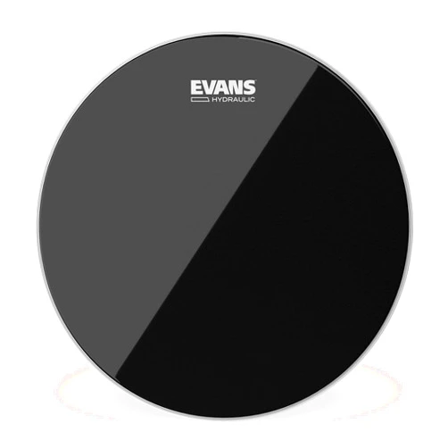 Evans Drum Heads - Hydraulic Black Tom Drumhead, 6 Inch