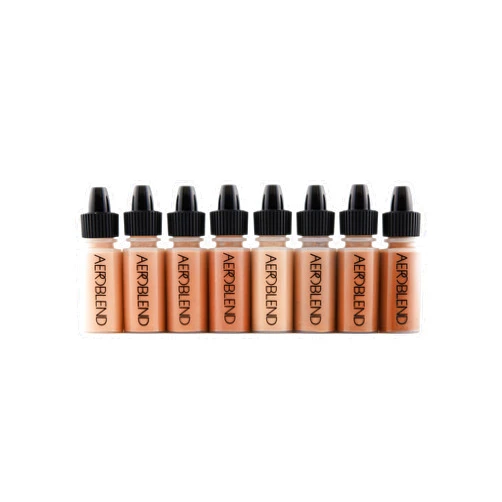 Aeroblend Airbrush Makeup Mini Sets (Tan/Dark)