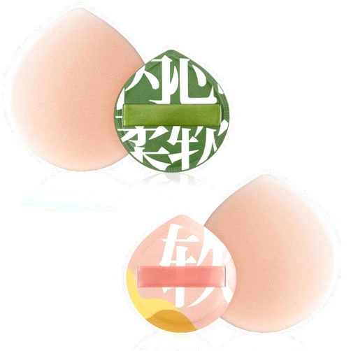 Styquenzer 4 PCS Teardrop Makeup Sponges for Foundation, Korean Makeup Sponge Puff Apply Evenly Powder Puff Flawless Look Foundation Sponge Wet and Dry Use Cushion Foundation for Liquid, Cream, Loose Powder