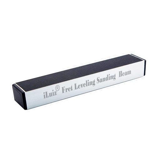 ILuiz Guitar Fret Leveling Sanding Beam Bass Guitar Leveler Leveling File Tool Luthier Tool With 220 320 500 Grit