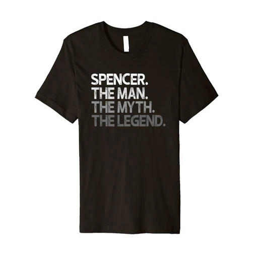 Spencer Gifts Spencer Gift: The Man Myth Legend Premium T-Shirt
