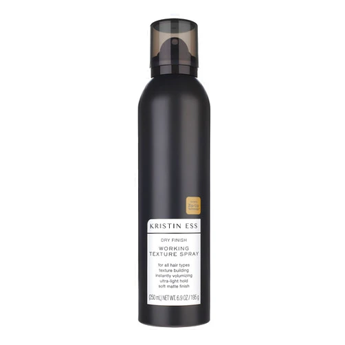 Kristin Ess Hair Dry Finish Working Texture Hair Spray for Volume + Texture, Light Hold Texturizing Hairspray, Soft Matte Finish, 6.9 oz (Pack of 1)