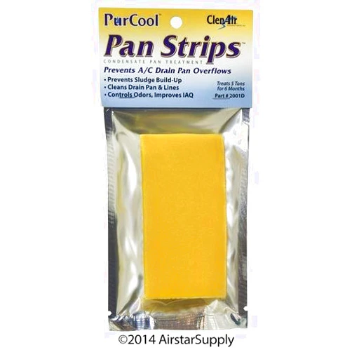 NU-CALGON Condensate Pan Treatment, Solid, Yellow
