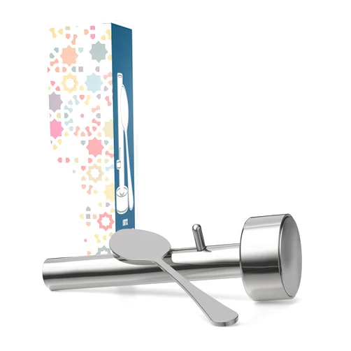 IBYX Falafel and Meatball Maker Scoop |Food Safe and Non-Sticky Stainless-Steel Meatball and Falafel Baller Tool | Simple Scoop and Drop (Small Scoop with Spoon)