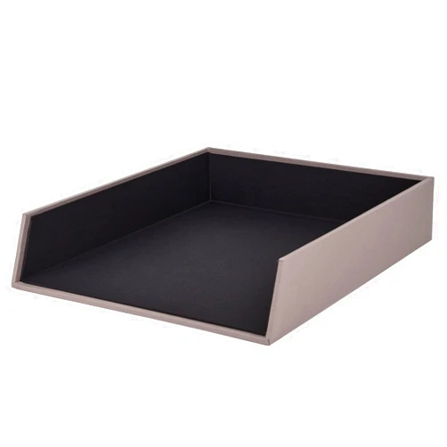 Rössler Papier Rössler Paper S.O.H.O. Document Tray A4 Stackable Taupe